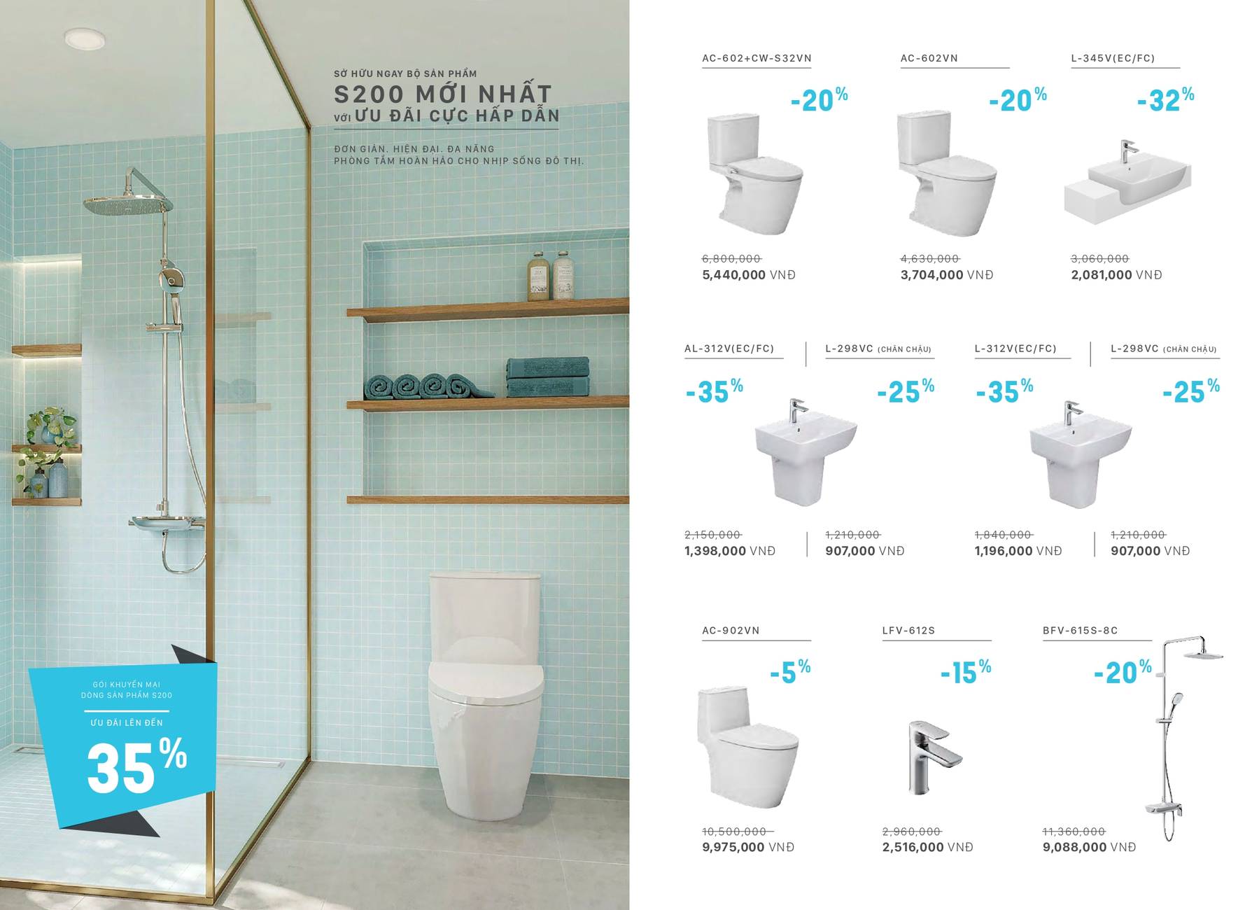 Khuyến mãi mùa đông INAX 2025 mới nhất /Page 18